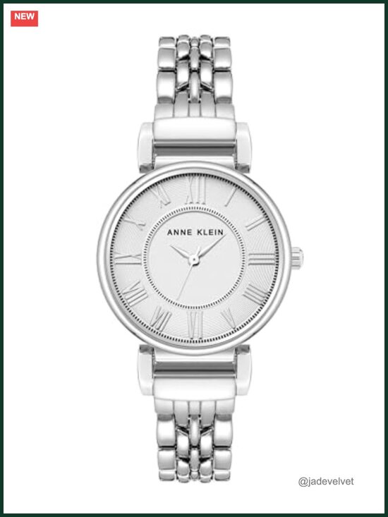 Women\'s Dress Watch with Crystal Accents, Japanese Quartz, Water Resistant